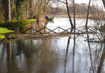 Flooding at Ellingham Mill photo