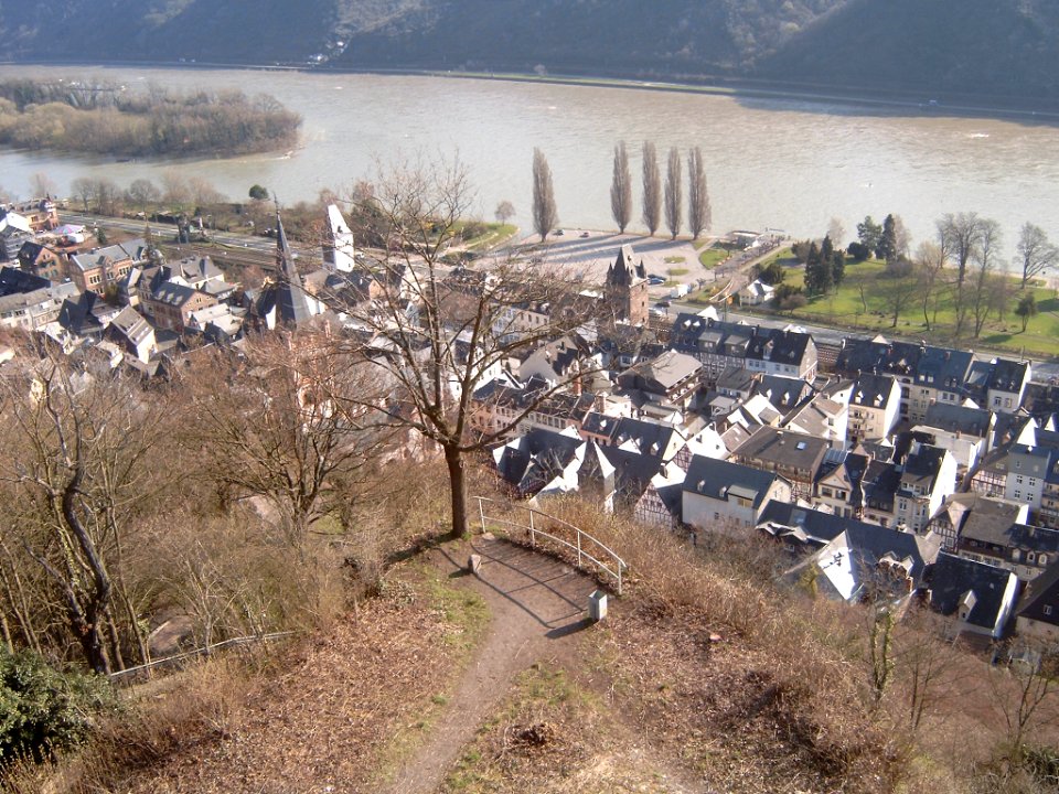Blick auf Bacharach