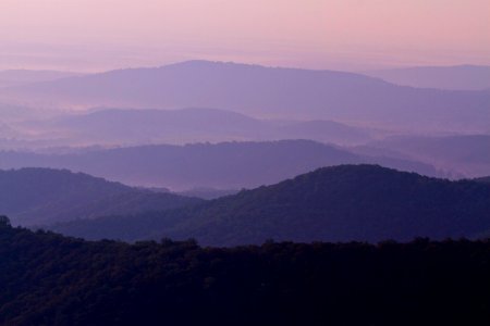 Mountain view from Turks Gap Overlook photo