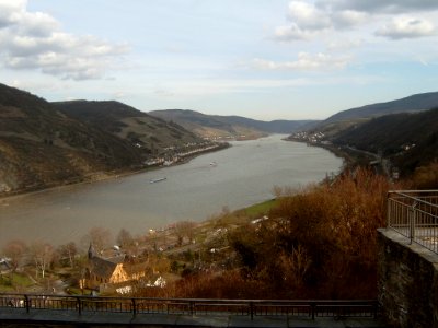 Blick auf den Rhein bei Bacharach