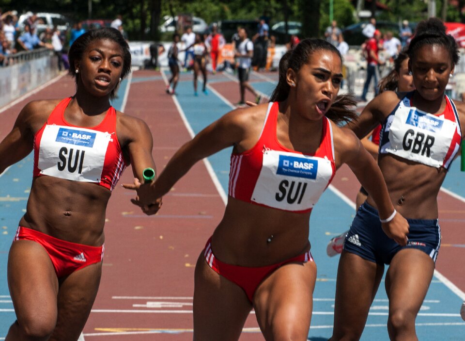 Athletics sport relay