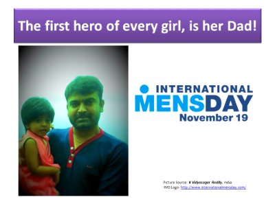 The first hero of every girl, is her Dad!