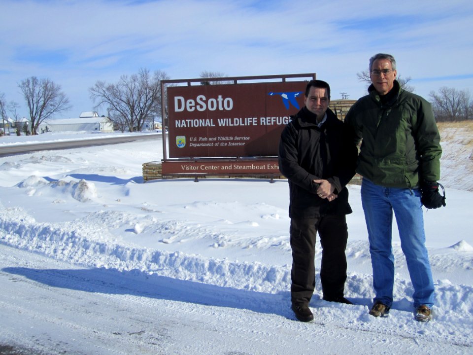 DeSoto NWR Refuge Tom Cox & RD Tom Melius