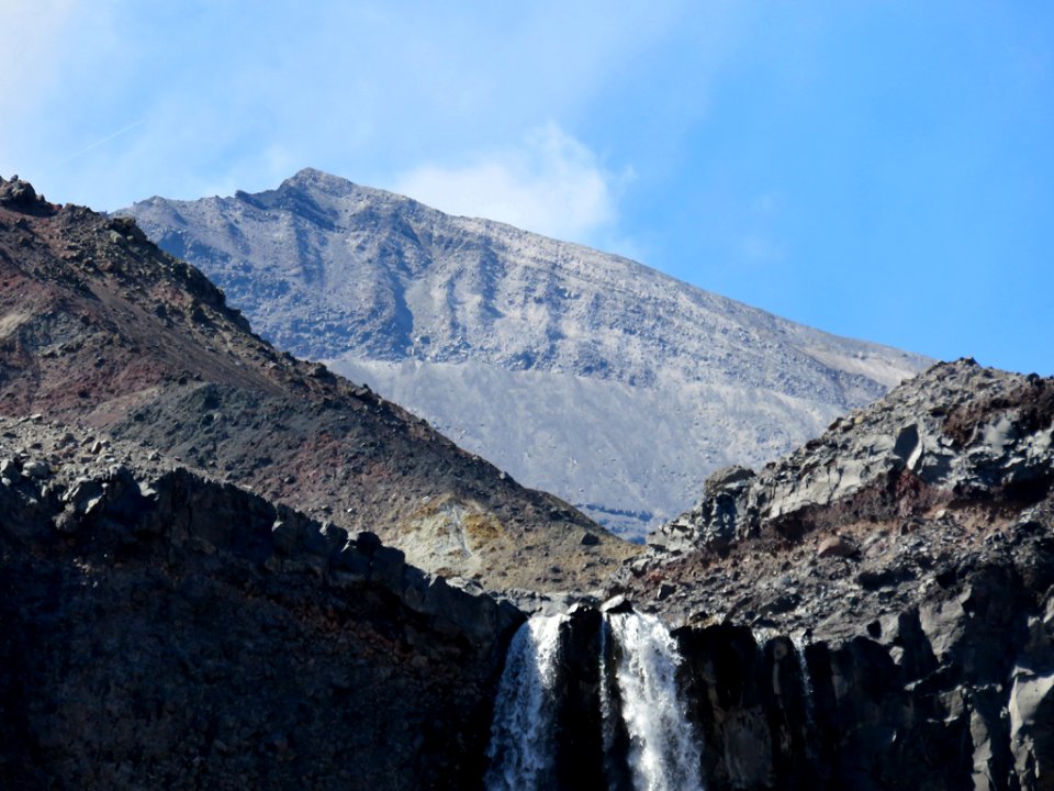 Loowit Falls at Mt. St. Helens NM in WA