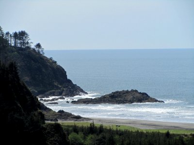 Cape Disappointment at Pacific Coast In OR photo