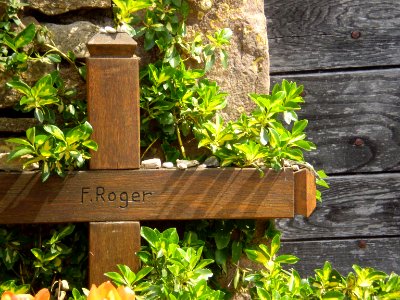 Grave of fr. Roger