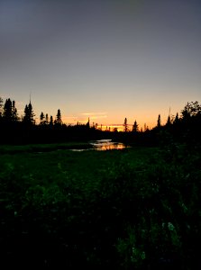 Northern Minnesota Sunset photo