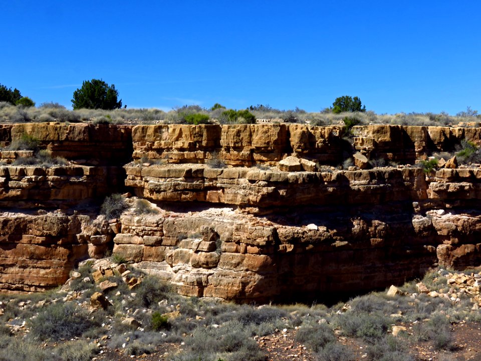 Lomaki Pueblo Ruin at Wupatki NM in AZ