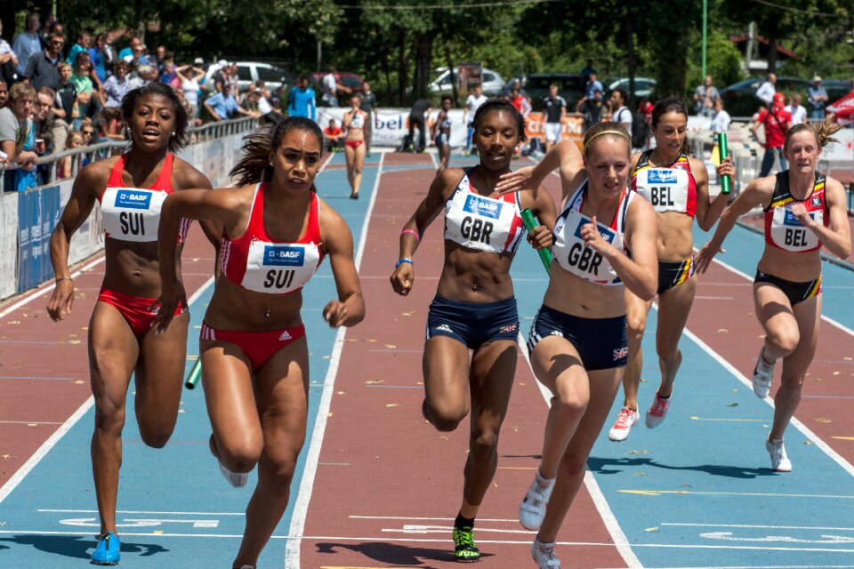 Athletics sport relay