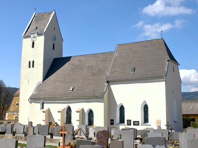 Parish church cemetary graveyard photo