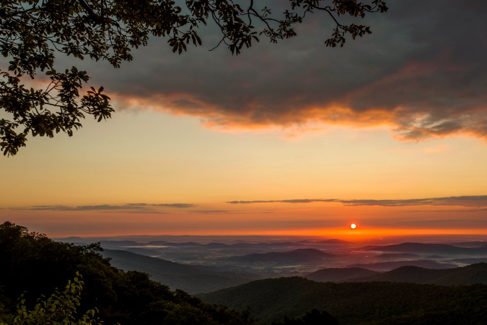 Hazel Mountain Overlook Sunrise photo