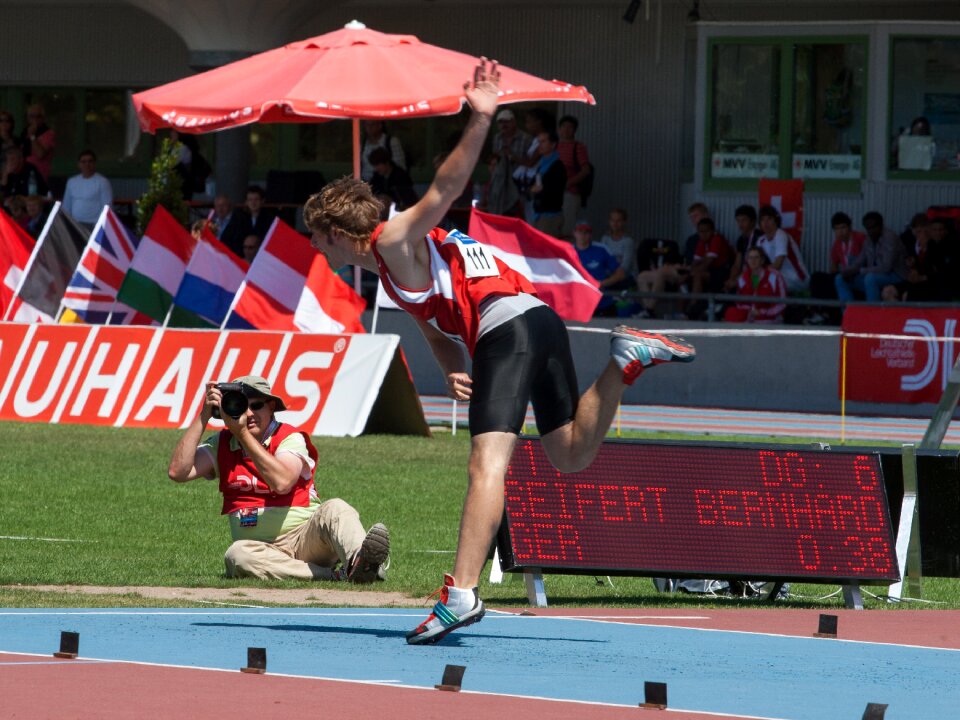 Athletics sport javelin throw