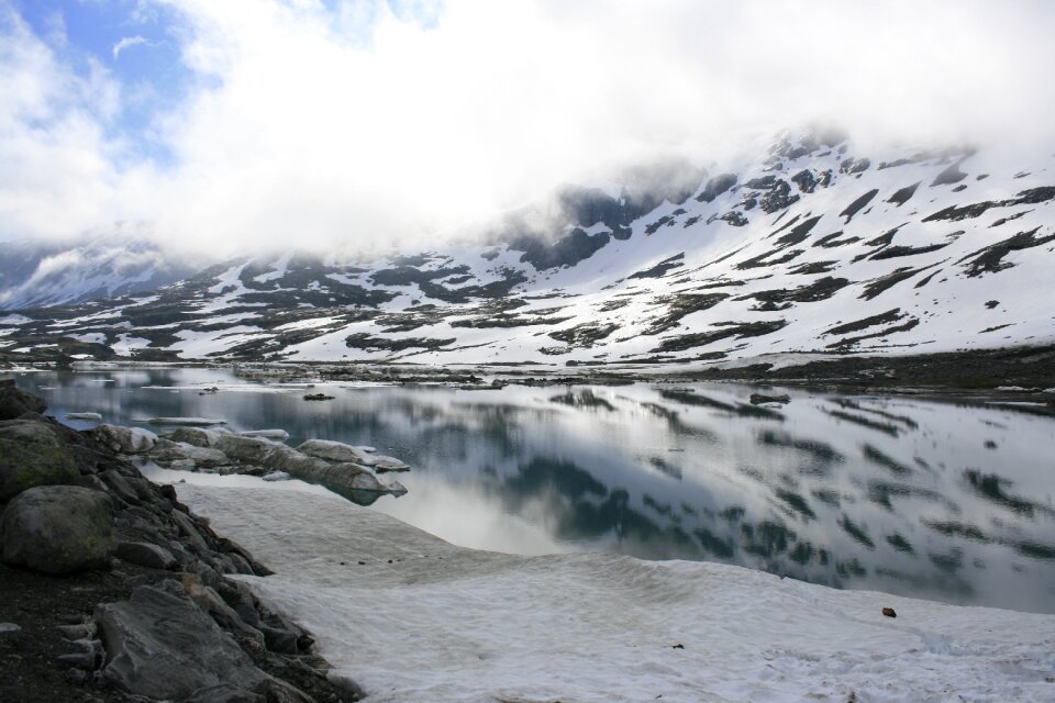 White norway winter photo