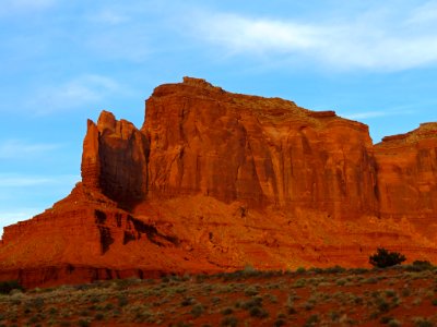 Sunset on Navajo Land at Arizona / Utah Border photo