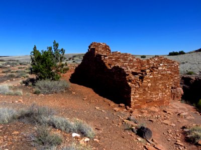 Lomaki Pueblo Ruin at Wupatki NM in AZ