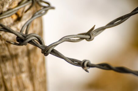 Ranch rustic barbed photo