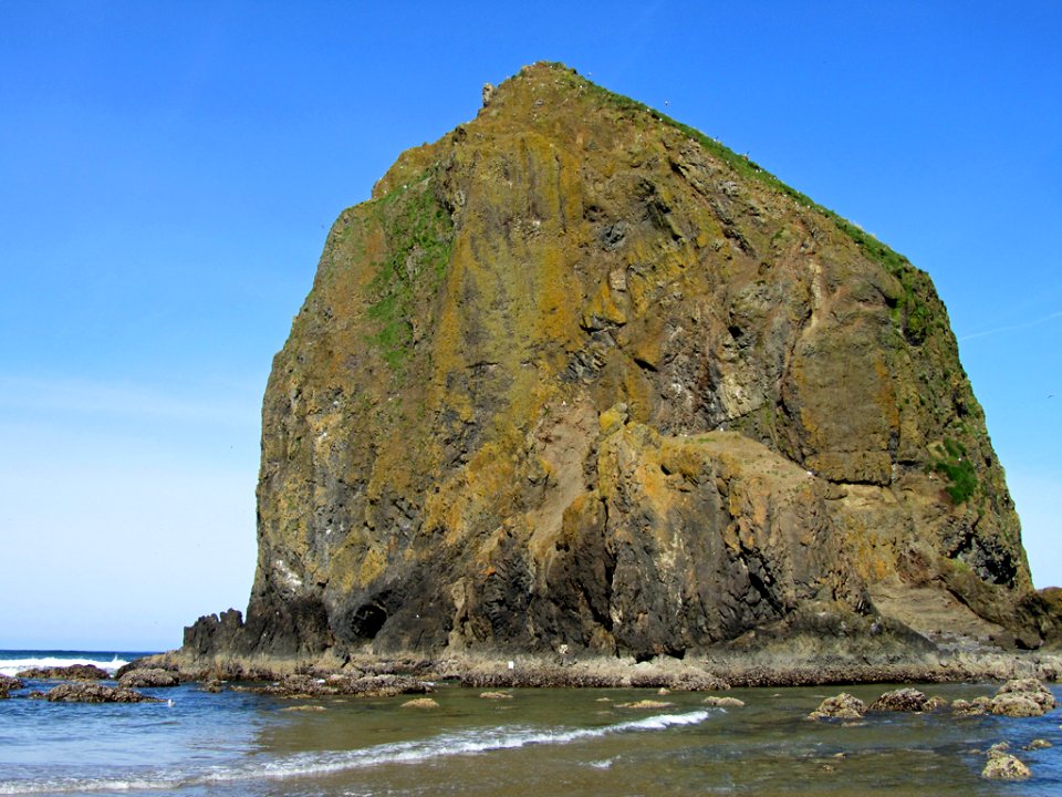 Cannon Beach at Pacific Coast In OR