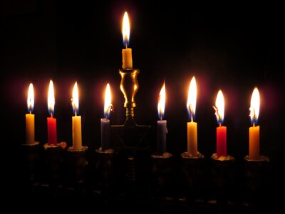 Hanukkah celebration festival photo