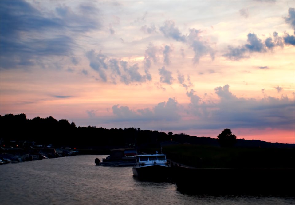Daybreak at Lake Erie