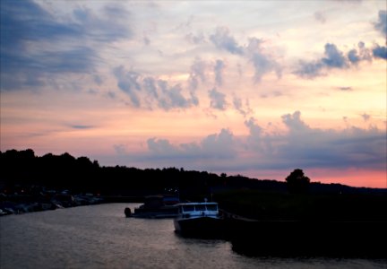 Daybreak at Lake Erie photo