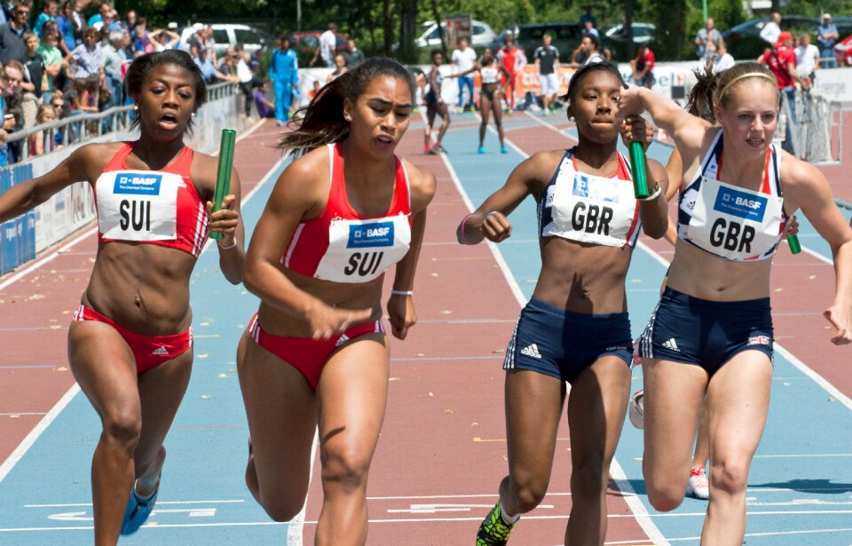 Athletics sport relay