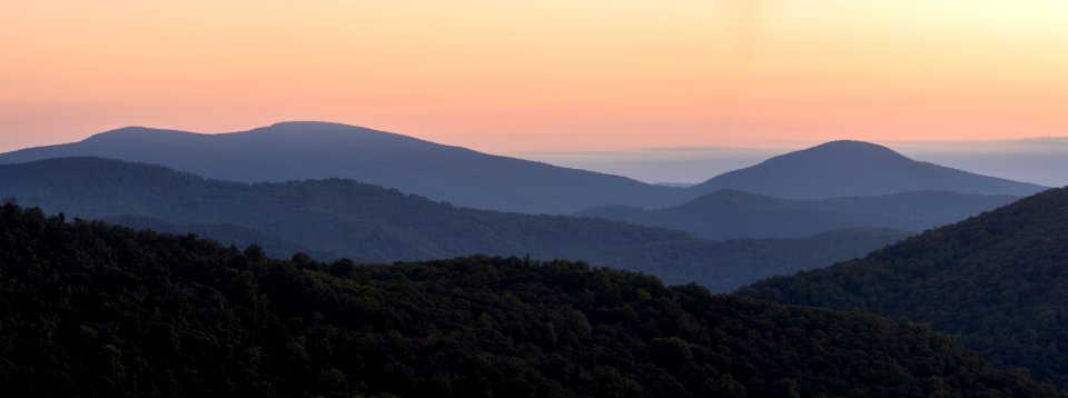 Mountain Layers at Sunrise