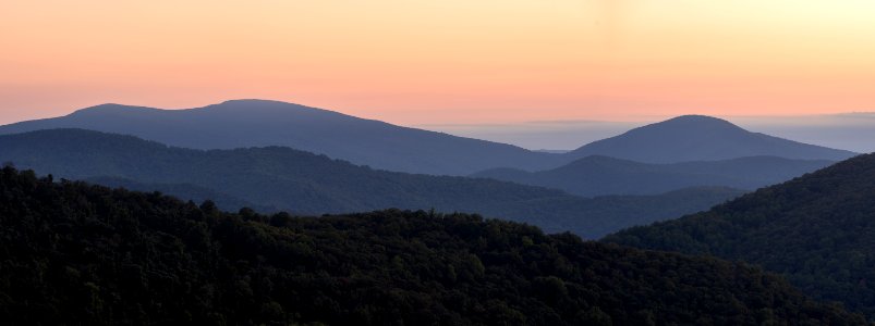 Mountain Layers at Sunrise photo