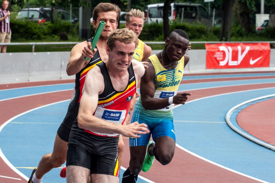 Athletics sport relay