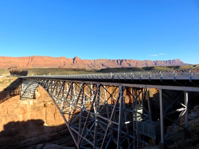 Navajo Bridge at Marble Canyon in AZ