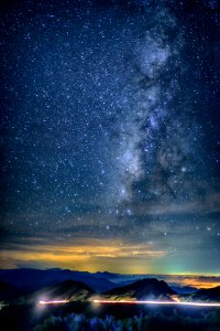 Galaxy @ Taiwan, 武嶺上的銀河