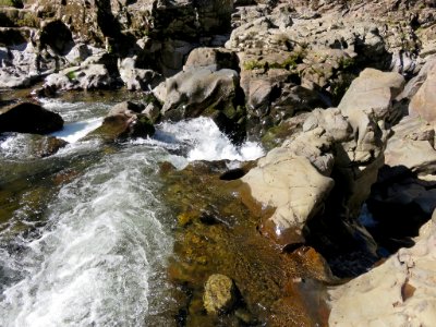 Moulton Falls Park at Lewis River in WA