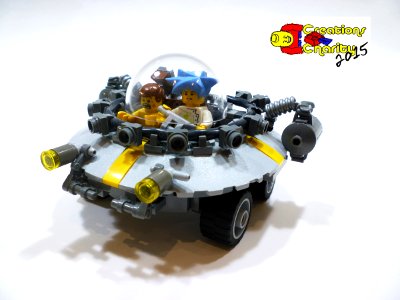 LEGO® Rick and Morty: Rick's Spaceship car WABALABADUPDUP! photo