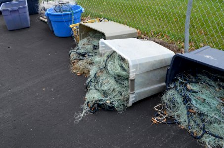 La Crosse Drying Gillnets
