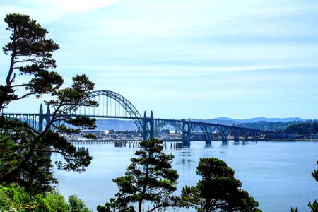 Yaquina Bay Bridge, Newport,  Oregon