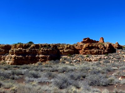 Lomaki Pueblo Ruin at Wupatki NM in AZ