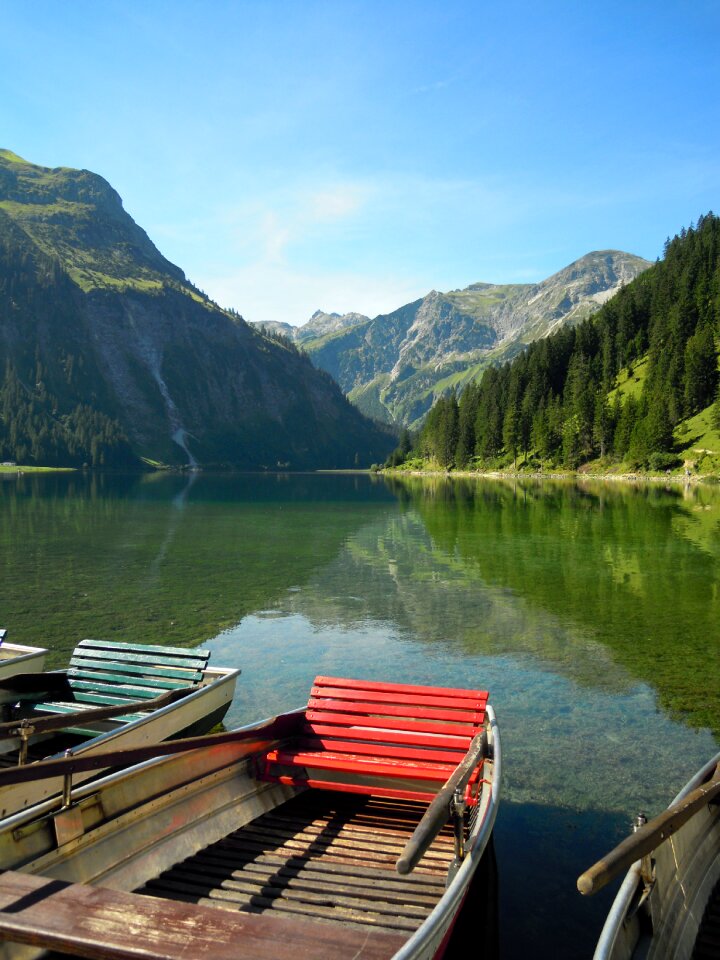 Tannheimertal water landscape