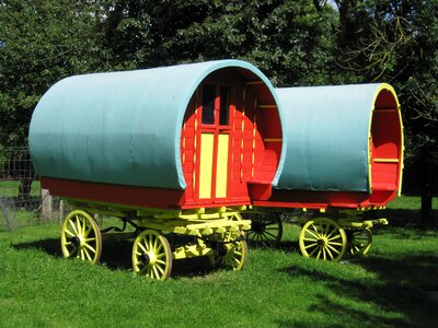 Wagon caravan gypsy photo