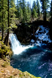 Tamolitch Falls and the Blue Pool, Oregon