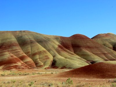 Painted Hills Unit at John Day Fossil Beds NM in OR photo