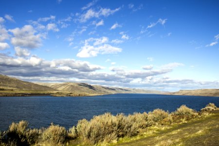 Columbia River on the eastern side of Oregon photo