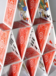 Playing cards risk risky
