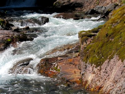 Lava Canyon Trail in Washington photo