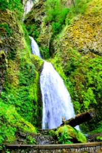 Wahkeena Falls, Waterfalls, Oregon photo