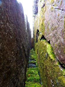 Granite outcroppings at Huron National Wildlife Refuge
