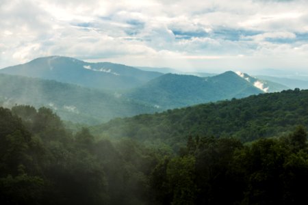 Fog in the Mountains