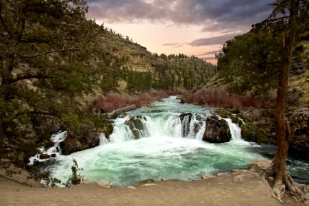 Steelhead Falls near Terrebonne, Oregon photo