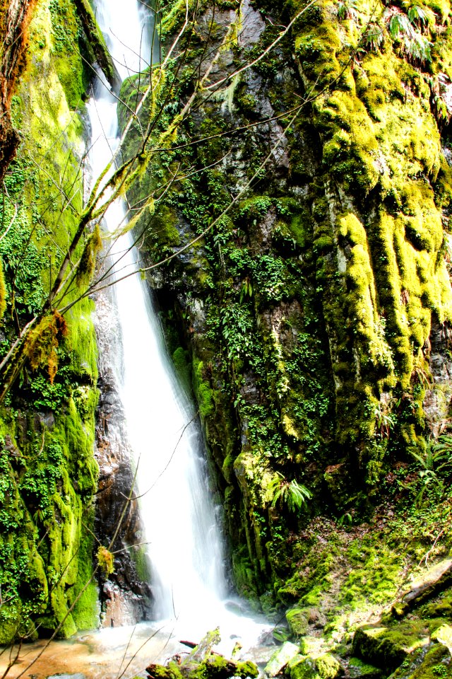 Soda Creek Falls, Waterfalls, Oregon