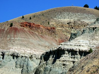 Sheep Rock Unit at John Day Fossil Beds NM in OR