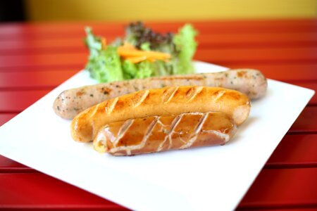 Food sausage snack