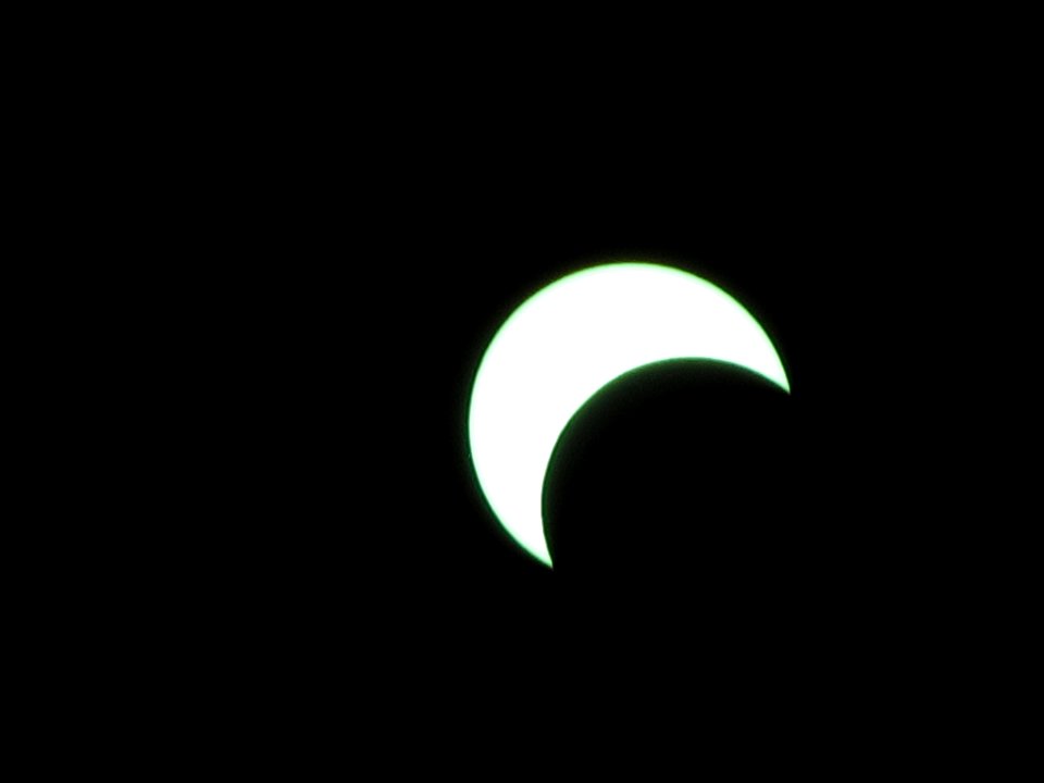 Solar Eclipse at Monument Valley in UT 5/20/12
